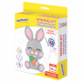 Набор для шитья игрушки из фетра "Зайчик", ЮНЛАНДИЯ, 664489 - Наборы для рукоделия