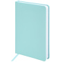 Ежедневник недатированный А5 138x213 мм BRAUBERG "Profile" балакрон, 136 л., мятный, 111660 - Ежедневники с покрытием "под кожу и ткань"