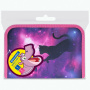 Пенал BRAUBERG, 1 отделение, 1 откидная планка, полиэстер, 21х14 см, "Space cat", 270712 - Пеналы каркасные