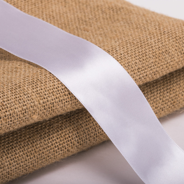 Лента атласная ширина 50 мм, длина 23 м, белая, BRAUBERG, 591519 - Ленты для декора, рукоделия и упаковки подарков