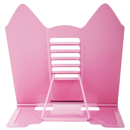 Подставка для книг и учебников фигурная BRAUBERG KIDS "Kitty", регулируемый угол наклона, металл, 238059 - Подставки для книг