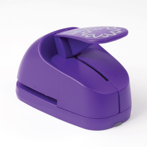 Дырокол фигурный 3D "Цветок", диаметр вырезной фигуры 38 мм, ОСТРОВ СОКРОВИЩ, 227178 - Дыроколы фигурные для творчества