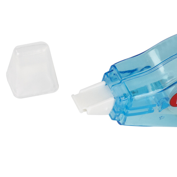 Корректирующая лента ПИФАГОР 5 мм х 4 м, корпус ассорти, механизм перемотки, блистер, 227803 - Корректирующие ленты