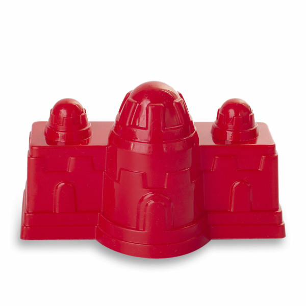 Набор для песочницы КРЕПОСТЬ, ведро-замок, совок, грабли, 3 формочки, пластик, АЛЕКС ТОЙЗ, 15562 - Наборы для песочницы