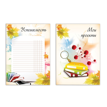 Листы-вкладыши для портфолио ШКОЛЬНИКА, 30 разделов, 32 листа, "Моё портфолио", BRAUBERG, 127550 - Портфолио