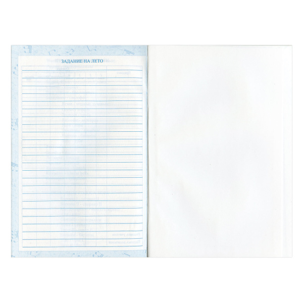 Дневник для музыкальной школы 140х210 мм, 48 л., твердый, BRAUBERG, выборочный лак, справочный материал, "На повторе", 104976 - Дневники для музыкальной школы