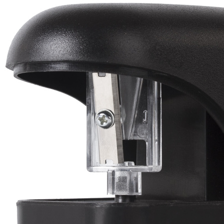 Точилка электрическая BRAUBERG "Black Jack", питание от 4 батареек АА, дополнительное сменное лезвие, 228424 - Точилки электрические