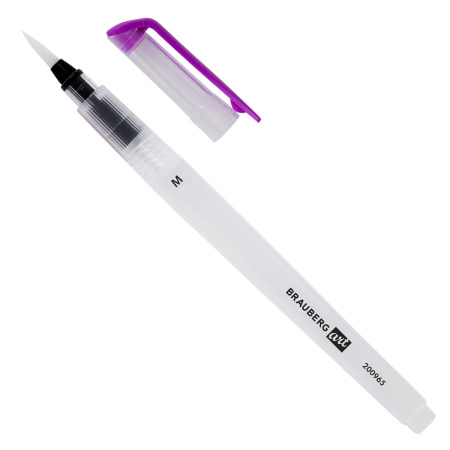 Кисти художественные с резервуаром для воды, синтетика, набор 6 шт., BRAUBERG ART DEBUT, 200965 - Кисти художественные в наборах