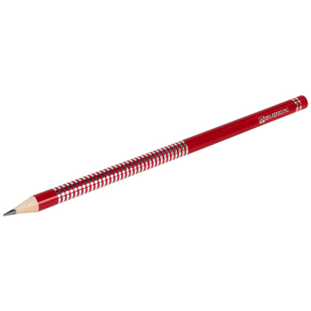 Карандаш чернографитный BRAUBERG, 1 шт., "Attitude", НВ, корпус ассорти, заточенный, 180660 - Карандаши чернографитные