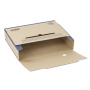 Короб архивный с клапаном А4 260х325 мм, 75 мм, переплетный картон, до 750 л., STAFF, 112159 - Накопители документов
