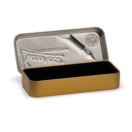 Жестяной футляр KAWECO для коротких ручек светло-коричневый - Чехол для ручки