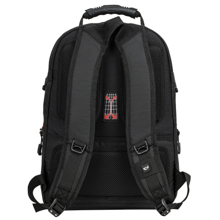 Рюкзак GERMANIUM "S-03" универсальный, с отделением для ноутбука, увеличенный объем, черный, 46х32х26 см, 226949 - Рюкзаки с отделением для ноутбука