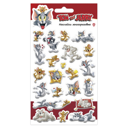 Наклейки объемные АССОРТИ, 11х20 см, PRIORITY - Наклейки