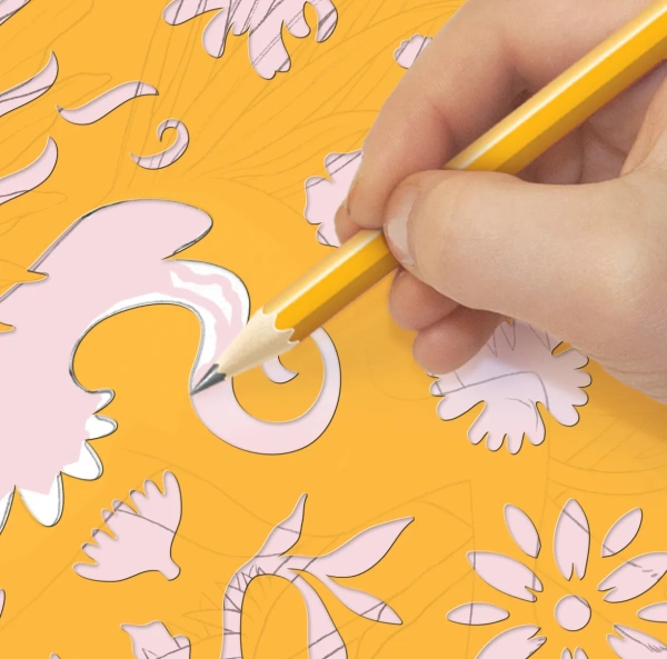 Серия Space: Раскраска для девочек - Наборы для рисования