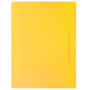 Скоросшиватель пластиковый ЮНЛАНДИЯ, А4, 130/180 мкм, желтый 228677 - Папки-скоросшиватели мягкие
