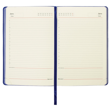 Ежедневник недатированный А5 138х213 мм BRAUBERG "Flex" под кожу, гибкий, 136 л., салатовый, 111677 - Ежедневники с покрытием "под кожу и ткань"