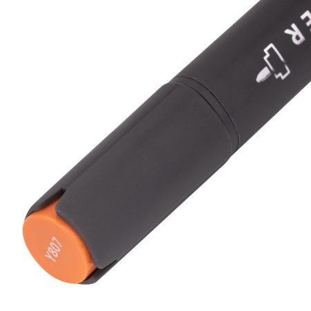 Маркер для скетчинга двусторонний 1 мм - 6 мм BRAUBERG ART CLASSIC, КИНОВАРЬ (Y807), 151802 - Скетчмаркеры поштучно