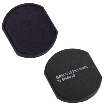 Подушка сменная для печатей ДИАМЕТРОМ 30 мм, синяя, для GRM 46030, 171000010 - Подушки штемпельные сменные