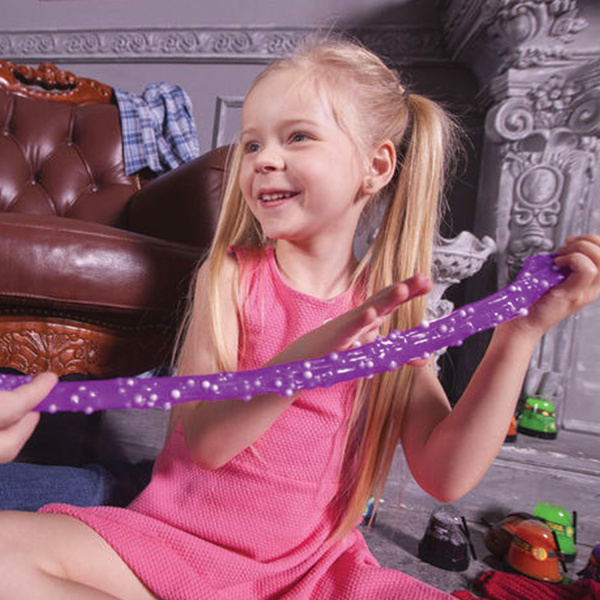 Слайм (лизун) "Slime Mega", аромат клубники, 300 г, ВОЛШЕБНЫЙ МИР, S300-17 - Игрушки релаксирующие