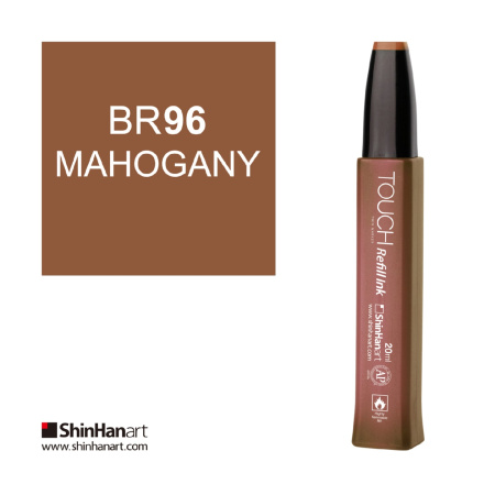 Чернила спиртовые ShinHan TOUCH для маркеров 20мл BR96 Красное дерево