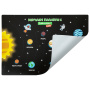 Настольное покрытие BRAUBERG KIDS, А3+, пластик, 46x33 см, "Space Out", 271731 - Коврики настольные детские