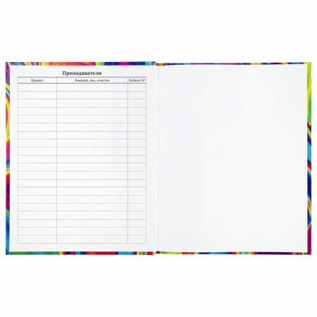 Дневник 1-11 класс 40 л., твердый, BRAUBERG, глянцевая ламинация, "Bright", 106377 - Дневники универсальные