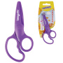 Ножницы ЮНЛАНДИЯ "ЁЖИК", 127 мм, безопасные пластиковые лезвия, эргономичные ручки, ассорти, 236982 - Ножницы детские