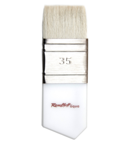 Флейц Roubloff aqua белая коза №35 серия wide flat