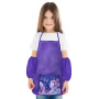 Фартук с нарукавниками для уроков труда ПИФАГОР, 1 карман, 44x55 см, "Butterflies", 270923 - Аксессуары для рисования