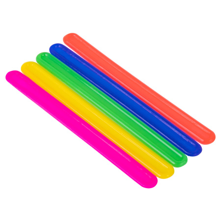 Счетные палочки неоновые 50 штук в пластиковом пенале, ассорти, ЮНЛАНДИЯ, 106284 - Счетные палочки и счеты