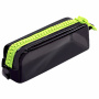 Пенал BRAUBERG с объемной "тракторной" молнией, 1 отделение, ПВХ, 22х8х6,5 см, "Neon green", 271564 - Пеналы мягкие