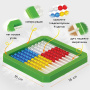 Счеты детские ПИФАГОР "Учись считать!", 160х160 мм, 105857 - Счетные палочки и счеты