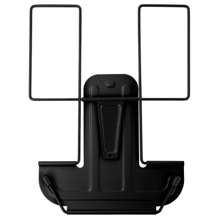 Подставка для книг и учебников BRAUBERG LINE, металлическая, черная, европодвес, 238213 - Подставки для книг