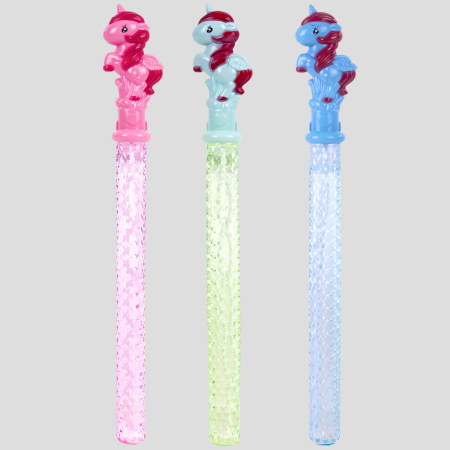 Мыльные пузыри "Волшебная палочка-Единорог", 120 мл, ЮНЛАНДИЯ, 664485 - Мыльные пузыри