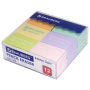 Ластики BRAUBERG "Pastel Soft" НАБОР 12 шт., размер ластика 31х20х10 мм, экологичный ПВХ, 229598 - Ластики классические