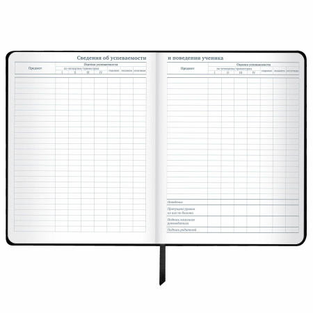 Дневник 1-11 класс 48 л., кожзам SoftTouch (твердая с поролоном), фольга, BRAUBERG, "Marble", 106194 - Дневники универсальные