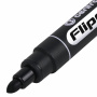 Маркер для бумажного флипчарта ЧЕРНЫЙ CENTROPEN, НЕПРОПИТЫВАЮЩИЙ, 2,5 мм, 8550, 5 8550 0112 - Маркеры для флипчартов