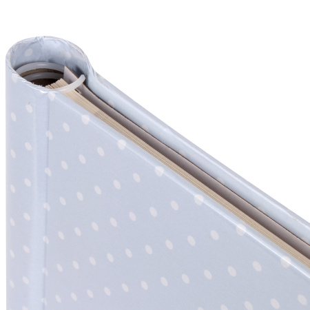 Фотоальбом BRAUBERG "Sweet Dreams" 20 магнитных листов, 23х28 см, спираль, голубой, 391149 - Фотоальбомы