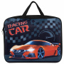 Папка на молнии с ручками BRAUBERG А4, 1 отделение, полиэстер, 80 мм, "Racing Car", 271132 - Папки-сумки с ручками