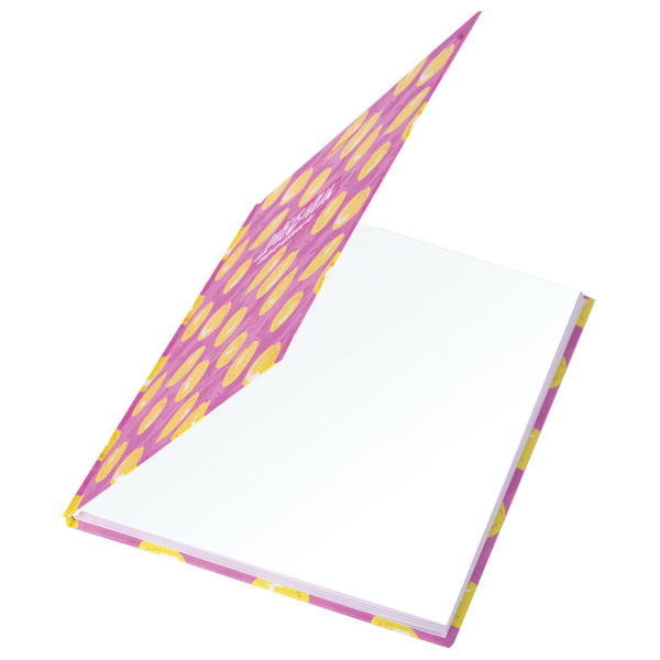 Дневник 5-11 класс 48 л., твердый, BRAUBERG, выборочный лак, с подсказом, "Лимоны", 106637 - Дневники для старших классов