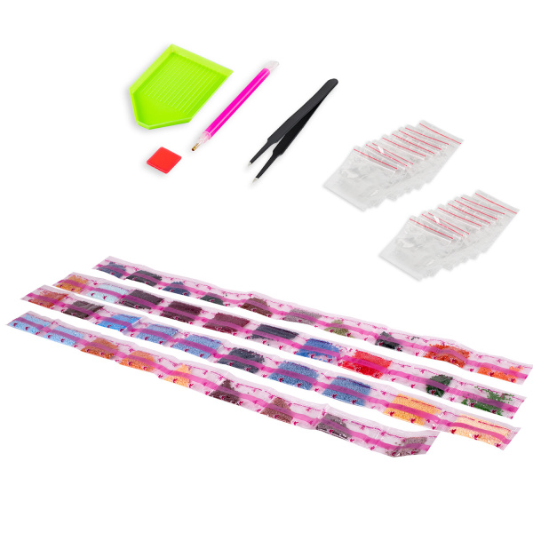 Картина стразами (алмазная мозаика) 40х50 см, ОСТРОВ СОКРОВИЩ "Солнечная Венеция", без подрамника, 662583 - Алмазная вышивка