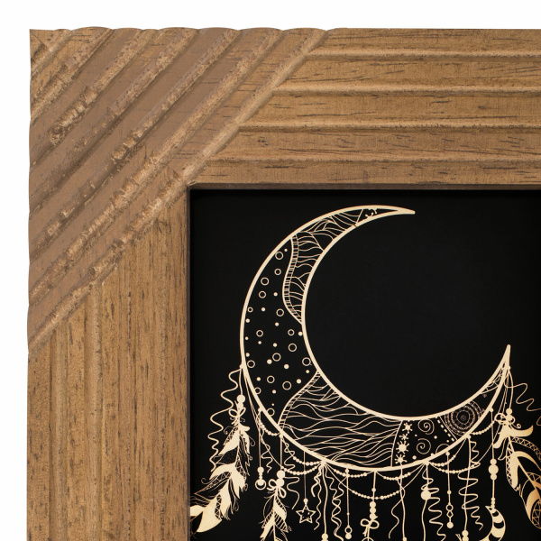 Рамка из мангового дерева BRAUBERG LOFT MANUSCRIPT, фото 10х15 см, акриловый экран, 17х22 см, 391284 - Рамки для дипломов, сертификатов, грамот, фотографий