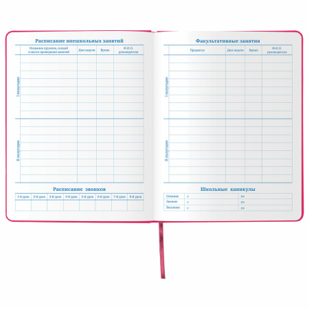 Дневник 1-11 класс 48 л., кожзам (твердая), шелкография, BRAUBERG, "ЛАМА", 105989 - Дневники универсальные