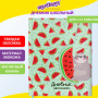 Дневник 1-11 класс 48 л., кожзам (твердая), магнитный клапан, ЮНЛАНДИЯ, "АРБУЗИКИ", 105952 - Дневники универсальные