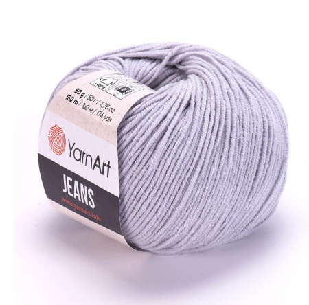 Пряжа YarnArt Jeans №80 (серый) 2- мотка