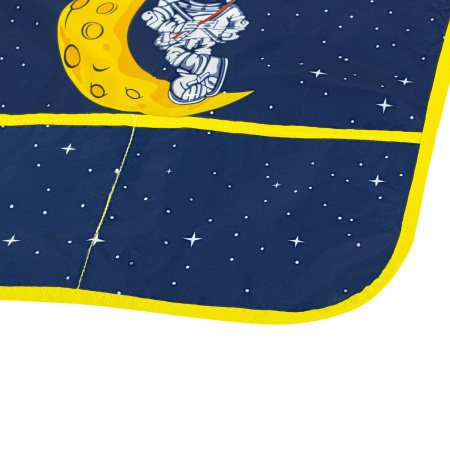 Фартук с нарукавниками для уроков труда BRAUBERG KIDS, 45x54 см, 2 кармана, "Spaceman", 271639 - Аксессуары для рисования
