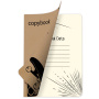 Тетрадь 40 л. в клетку обложка КРАФТ, бежевая бумага 70 г/м2, сшивка, А5 (147х210 мм), СКЕЙТЕР, BRAUBERG, 403757 - Тетради 40-48 листов