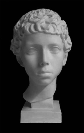 Голова мальчик ливиец 20*22*34 (10-131)