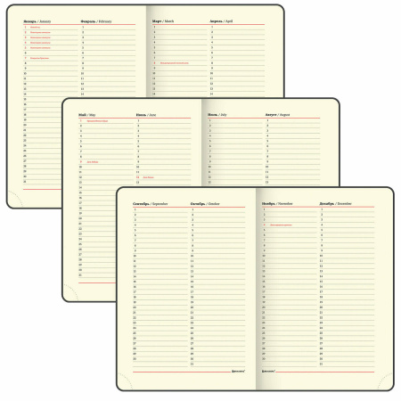 Ежедневник недатированный А5 (138х213 мм), BRAUBERG VISTA, под кожу, гибкий, 136 л., "Rose flower", 112016 - Ежедневники с покрытием "под кожу и ткань"