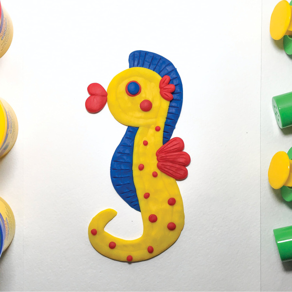 Пластилин на растительной основе JOVI (Испания), 3 цвета, 330 г, Blandiver, 403 - Пластилин